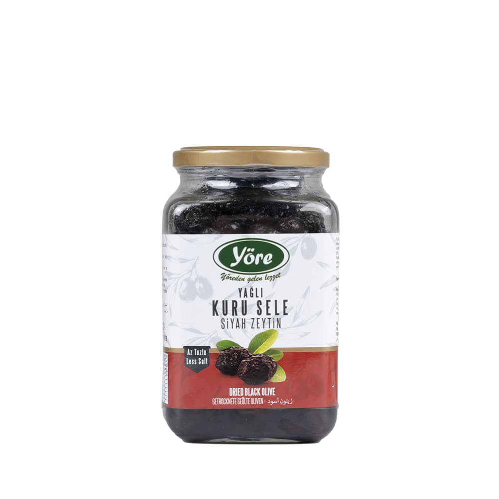Yöre – Dry Sele Black Olives 550g