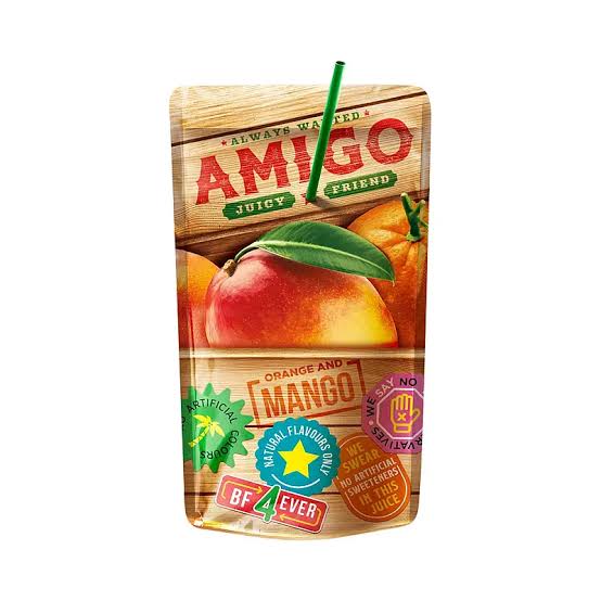 Amigo Drink Pouches 8x200ml