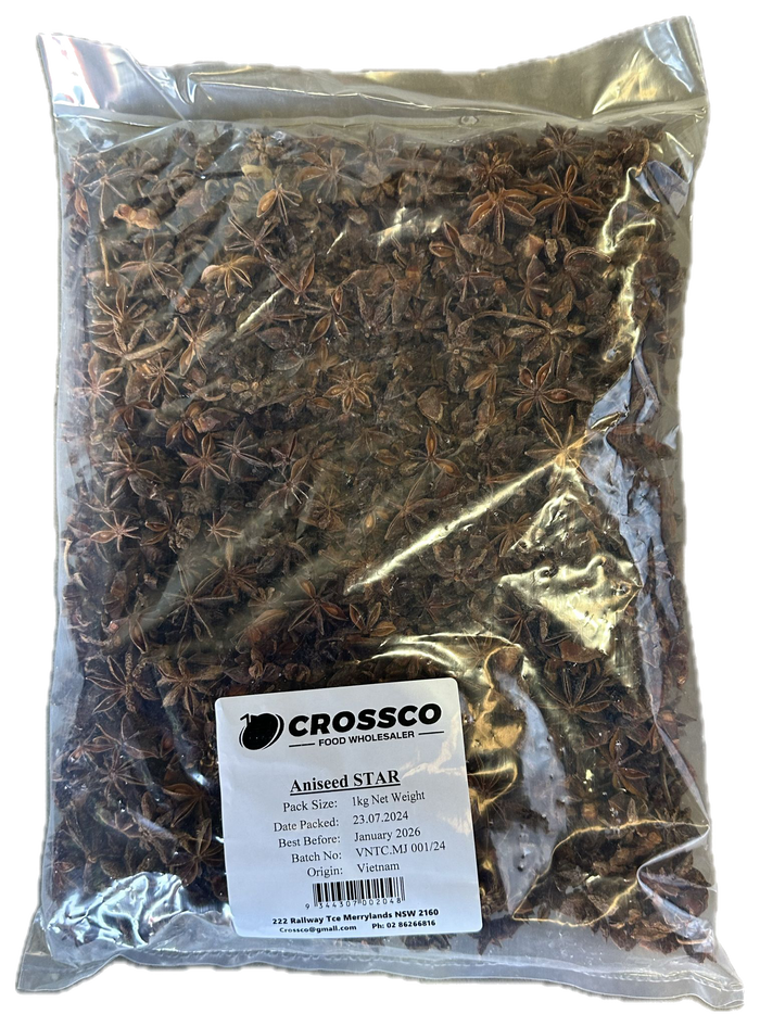 STAR ANISE WHOLE 1 KG