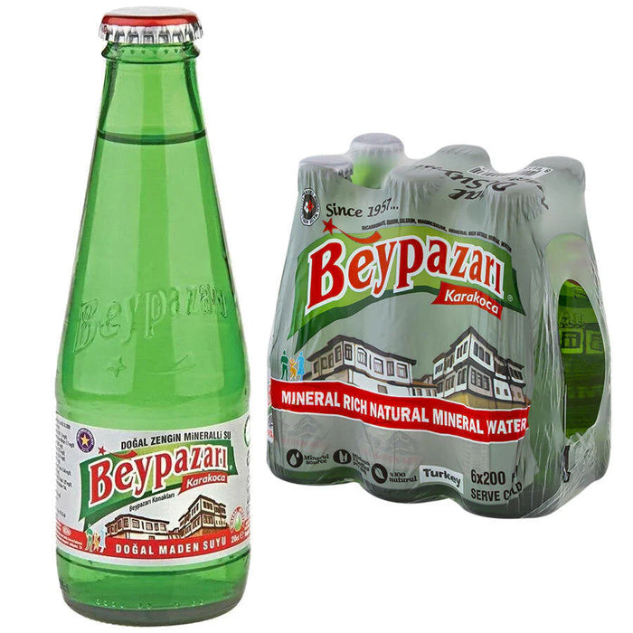 BEYPAZARI SADE GAZLI SU 200ML x6
