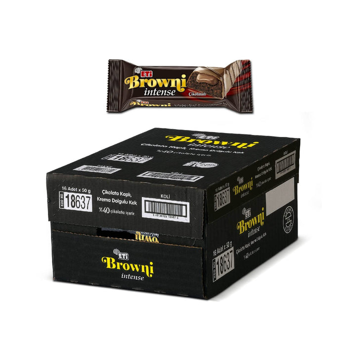 Eti Browni Intense Chocolate Cake 48gX16 packs