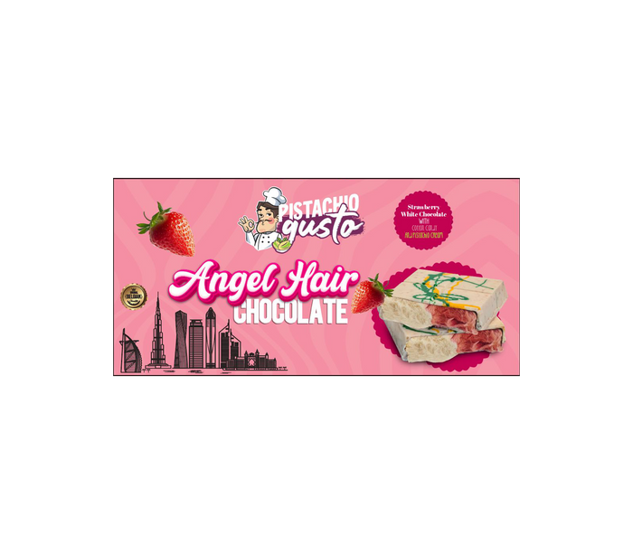 Pistachio Gusto Angel Hair White Choc 165g