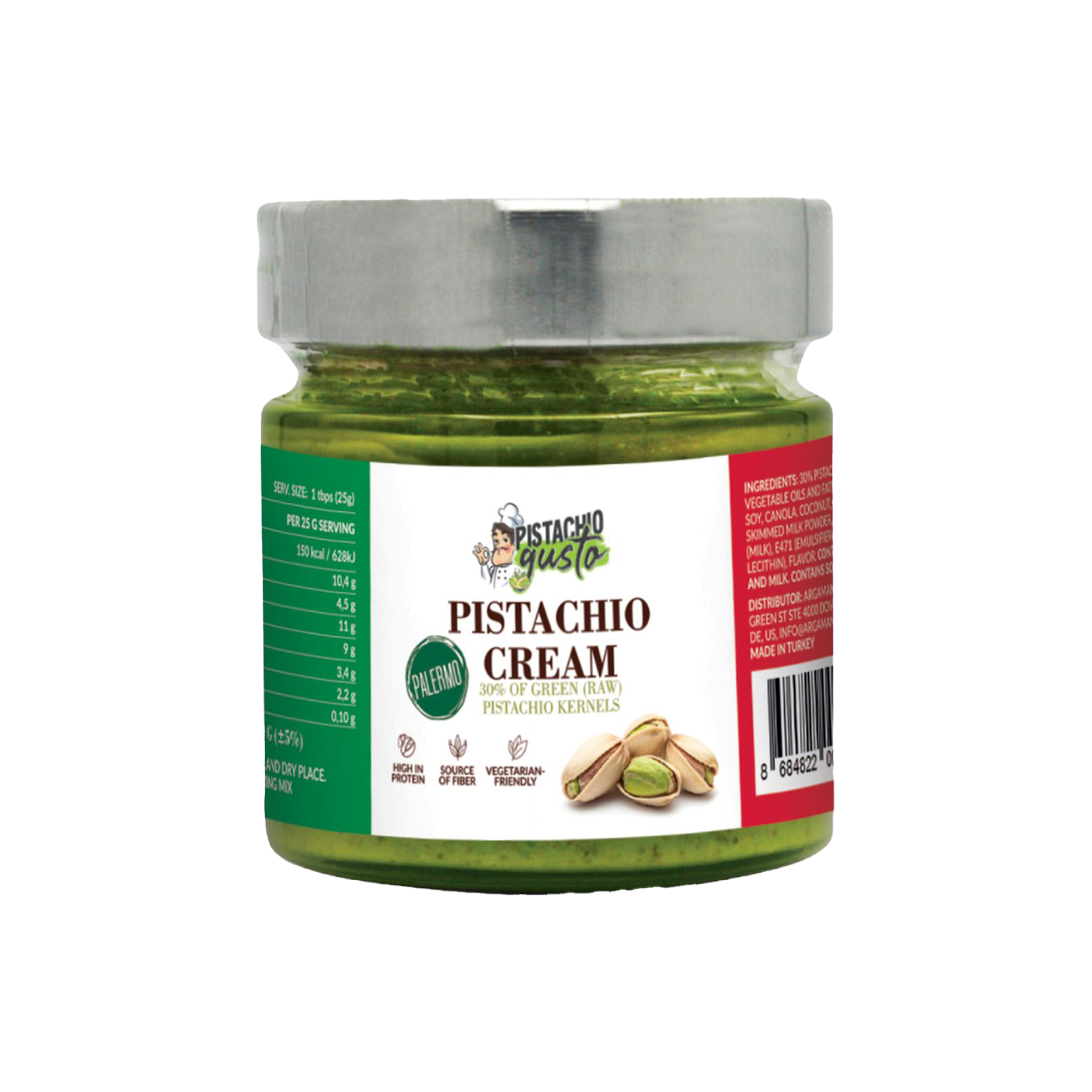İTALYAN BYGUSTO KREMA %20 PALERMO 200 GR