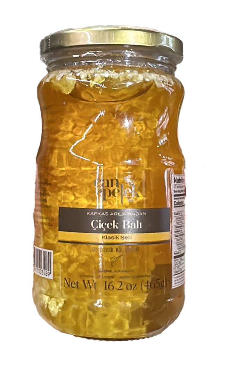 CANBAL NATURAL HONEY W COMB (GLASS JAR) 465GR
