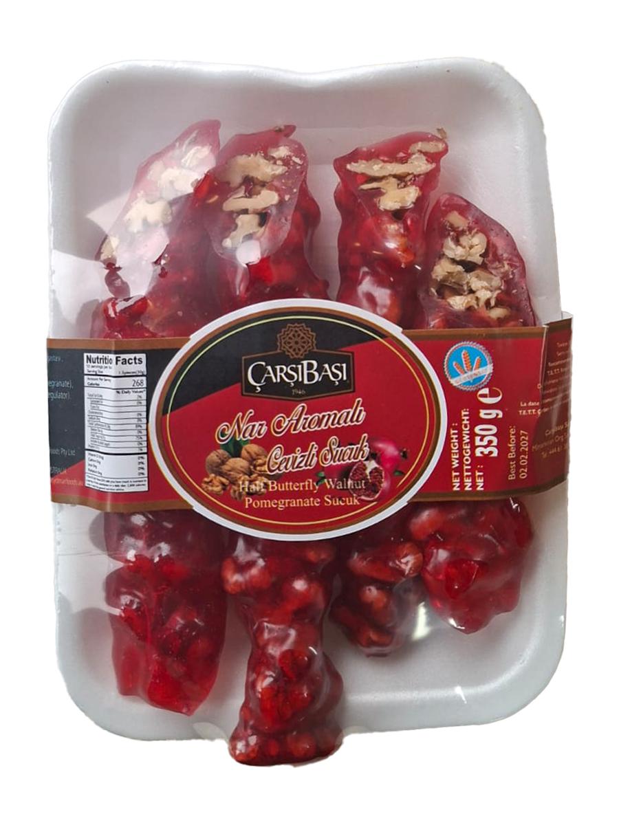 Carsibasi Pomegranate Walnut Sucuk Delight 350gr