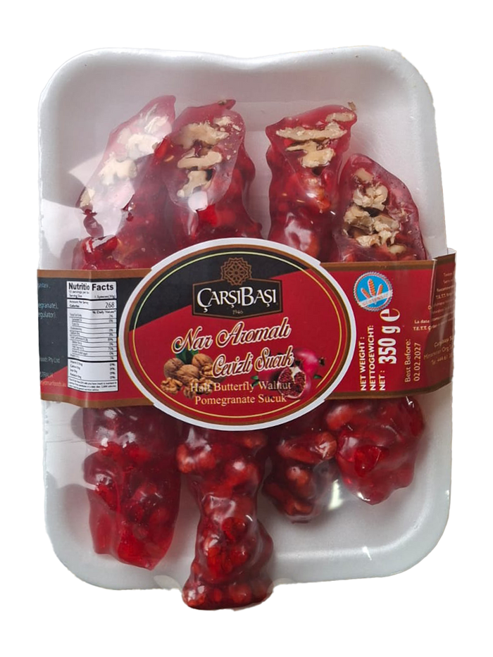 ÇARŞIBAŞI NARLI CEVİZLİ SUCUK LOKUM 350GR