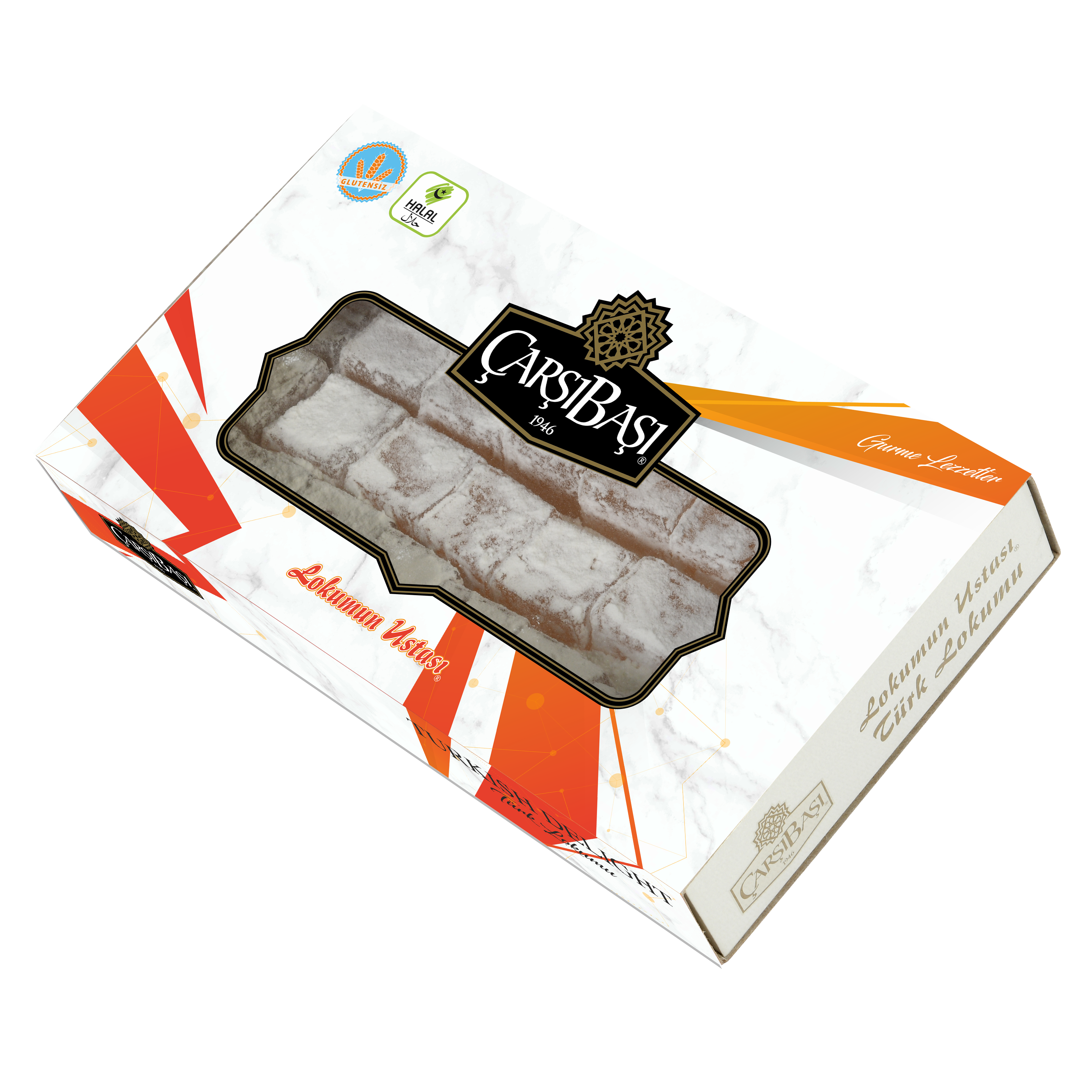 CARSIBASI VANILLA FLAVORED TURKISH DELIGHT 500GR