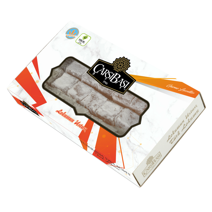 CARSIBASI VANILLA FLAVORED TURKISH DELIGHT 500GR
