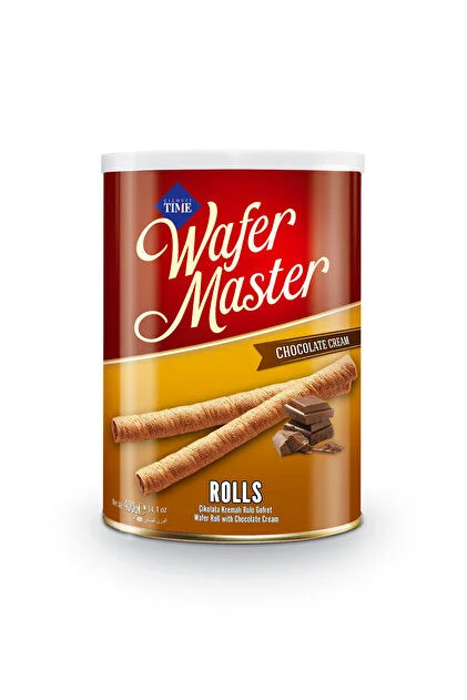 Cizmeci Time Wafers Chocolate Rolls 400g