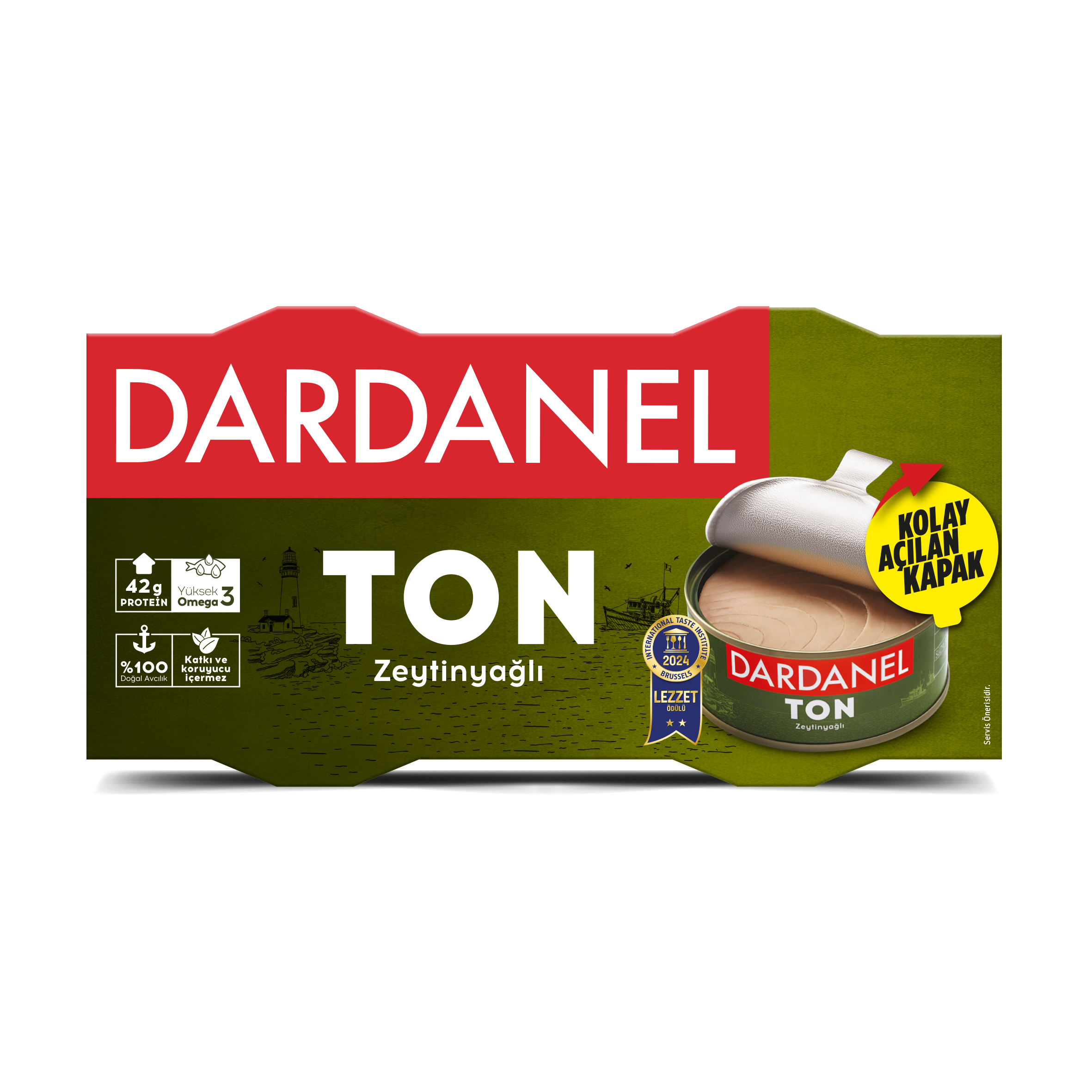 Dardanel Ton Olive Oil Tuna 140grx2
