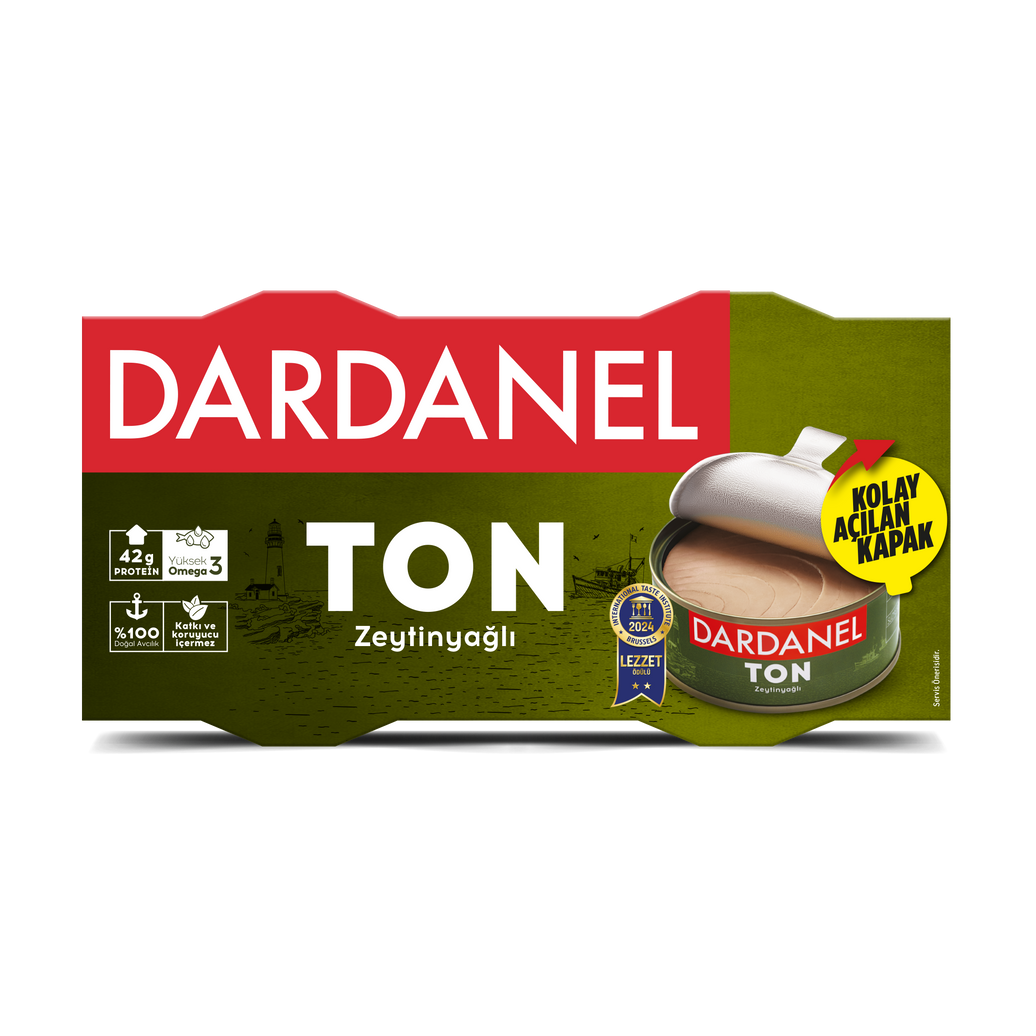 Dardanel Ton Olive Oil Tuna 140grx2