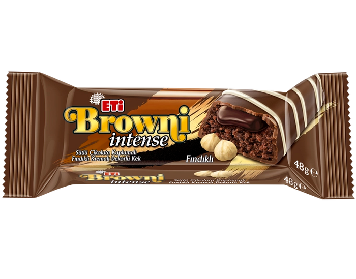 Eti Browni Intense Hazelnut Chocolate Cake 48g