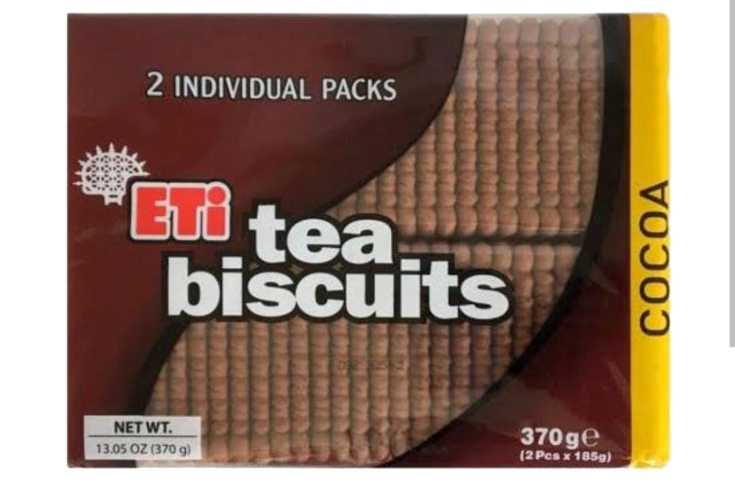 ETI COCOA TEA BISCUITS 370 GR