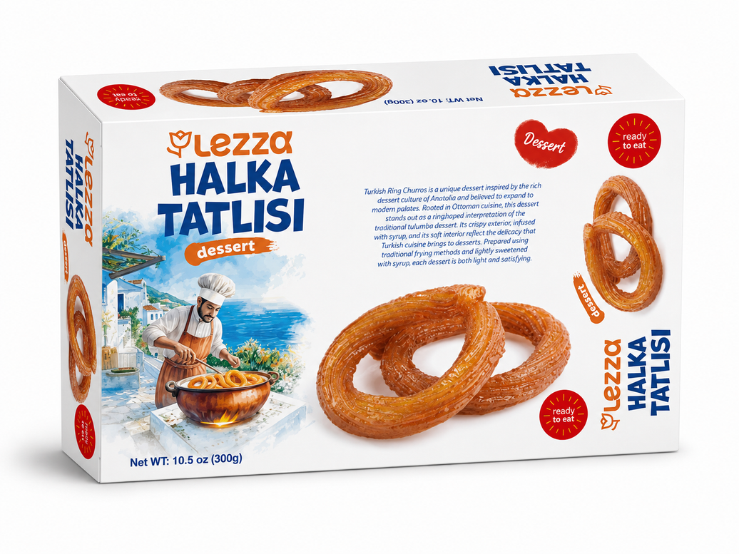 Lezza Ring Churros Dessert Halka Tatlisi 300g