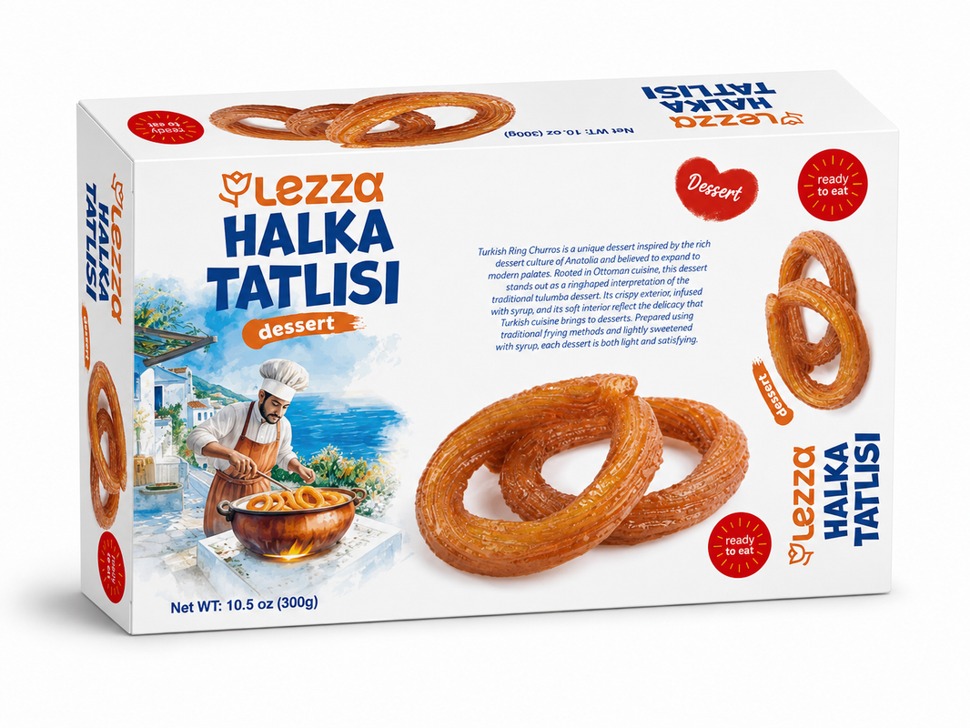 Lezza Ring Churros Dessert Halka Tatlisi 300g