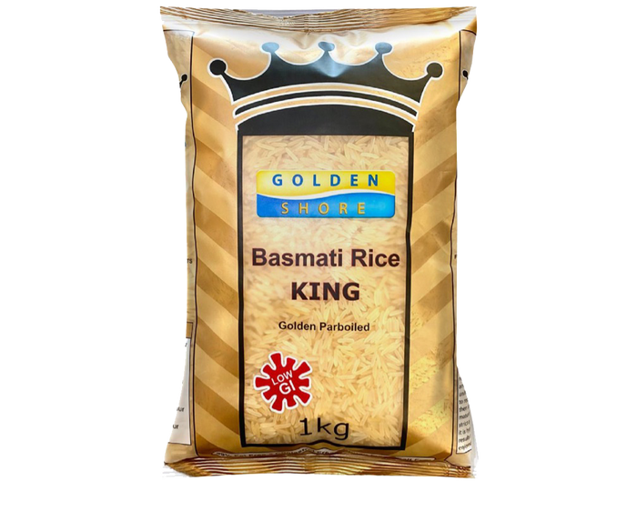 E202 BASMATI RICE G/SHORE KING 1KG