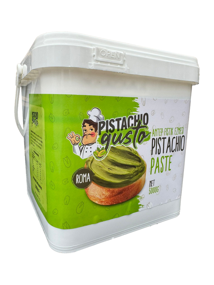Pistachio Gusto Pistachio Cream Bucket 5 kg - %40 Roma