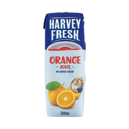 Harvey Fresh Orange Juice 6x250ml