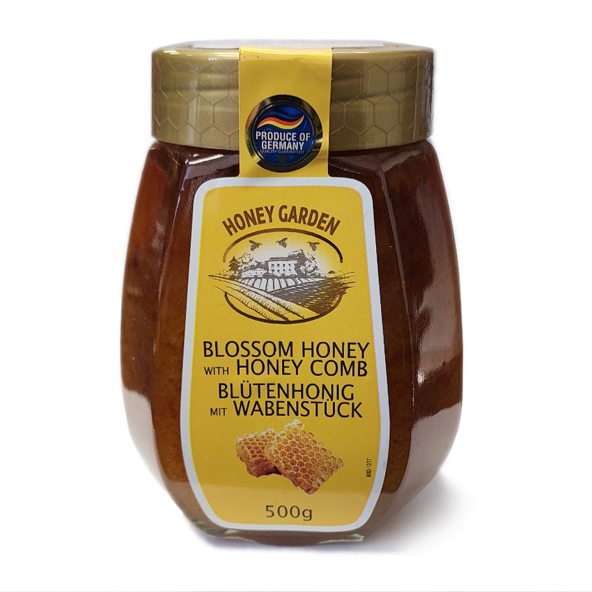 Honey Garden Blossom Honey with Honey Comb