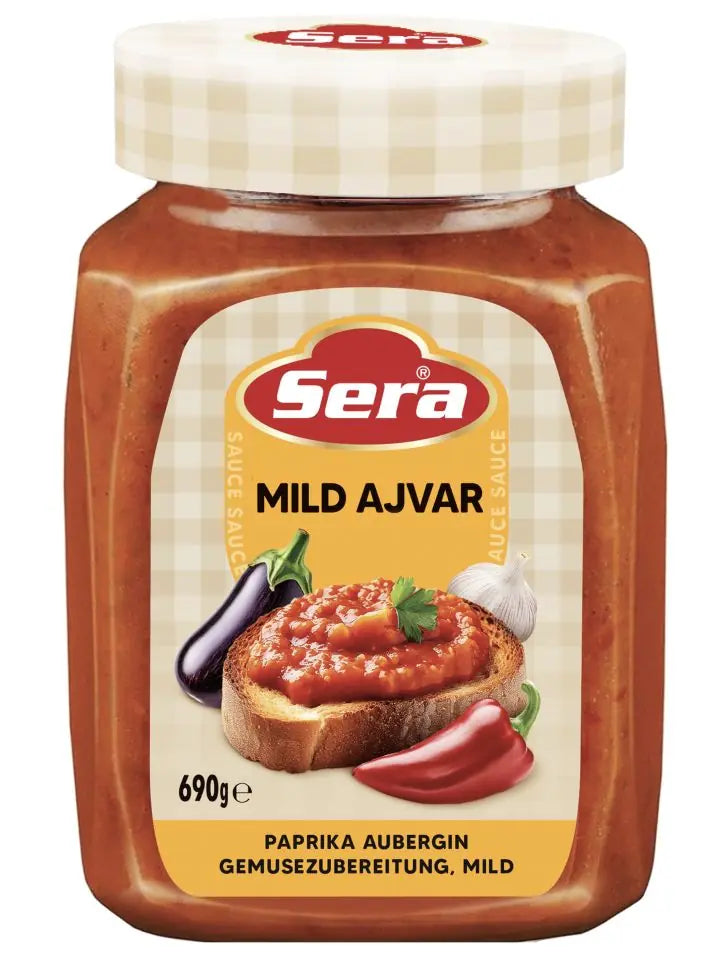 Sera Mild Ajvar 690g