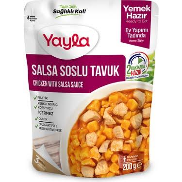 Yayla Salata Soslu Tavuk Hazır Yemek 200gr