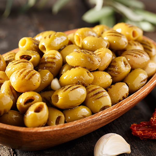 Tukas Grilled Green Olives L 10kg Tin