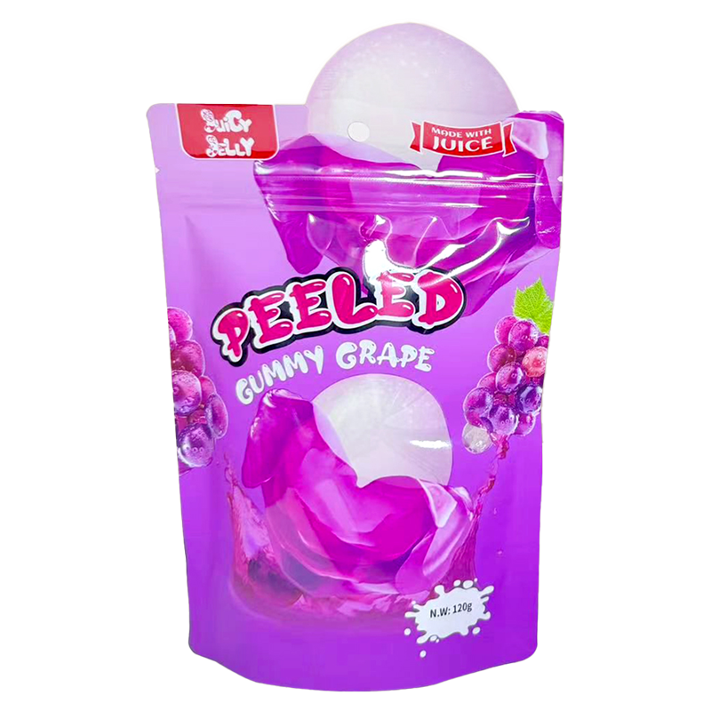 JUICY JELLY PEELED GRAPE 120GR