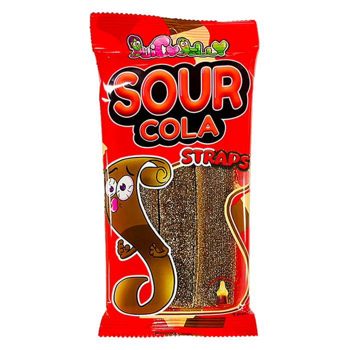 SOUR COLA STRAPS 160GR