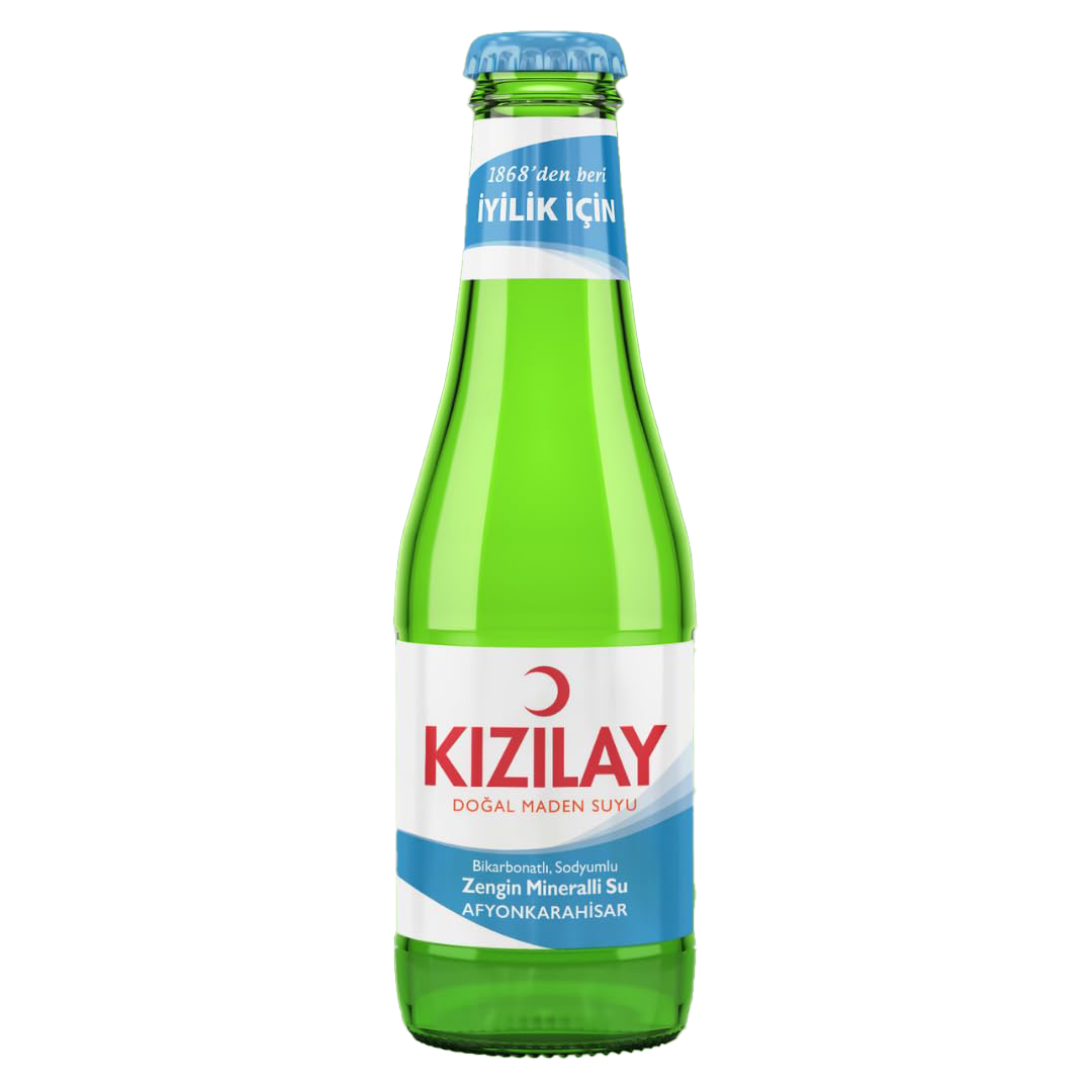 KIZILAY SADE GAZLI SU 200ML x6
