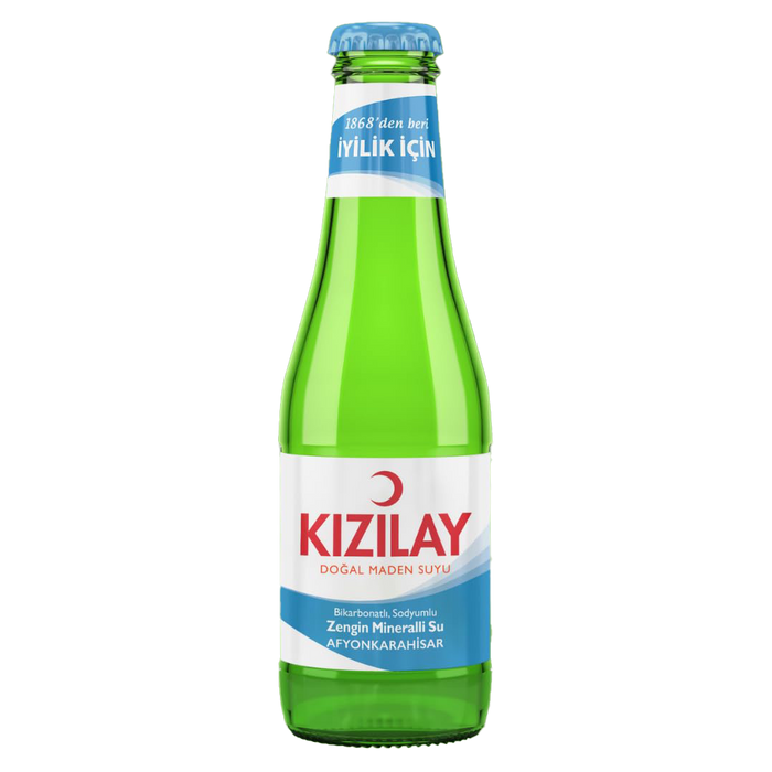 KIZILAY SADE GAZLI SU 200ML x6