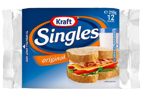 Kraft Cheese Singles Original 216gr
