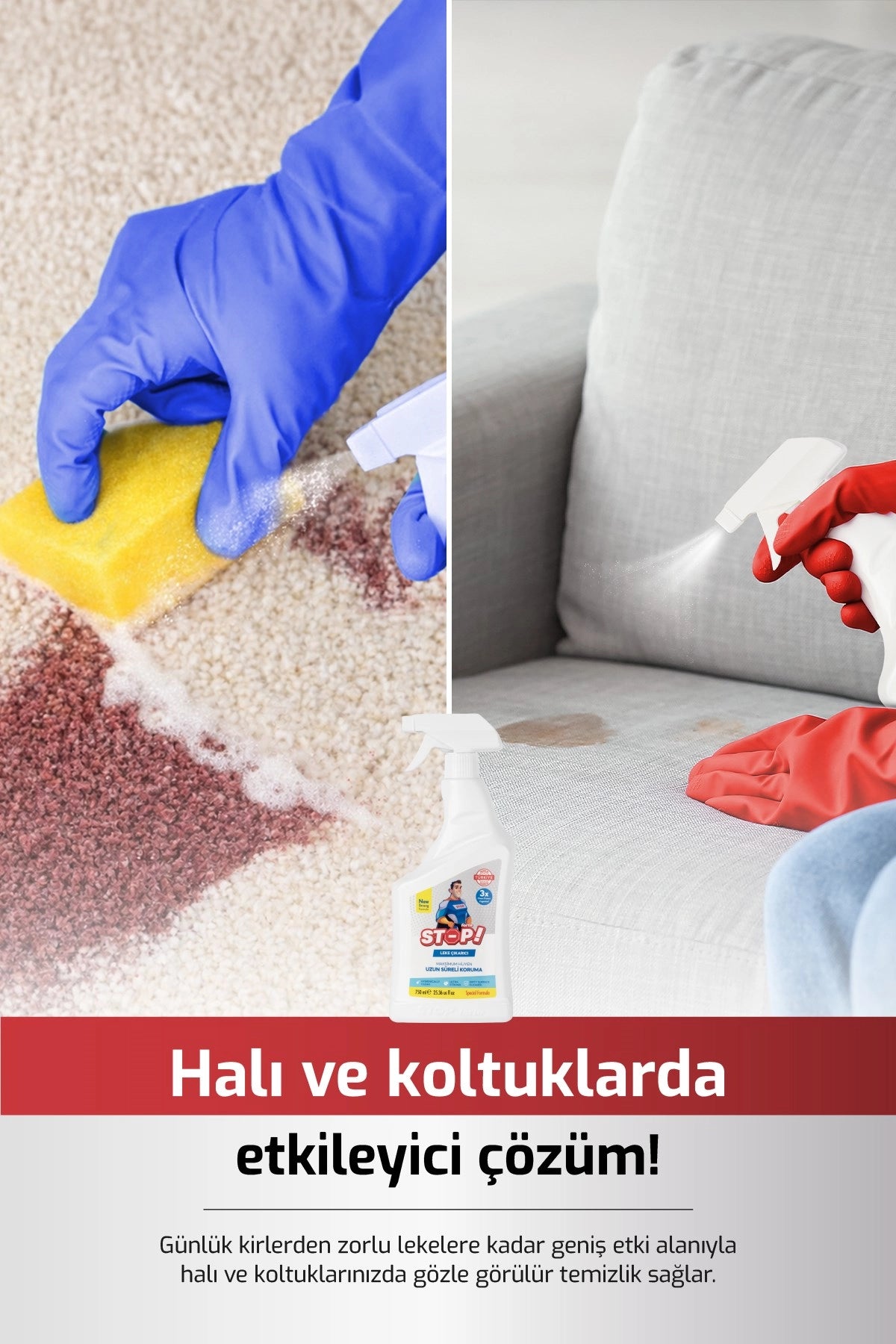 Stop Stain and Fabric Cleaner 750ml