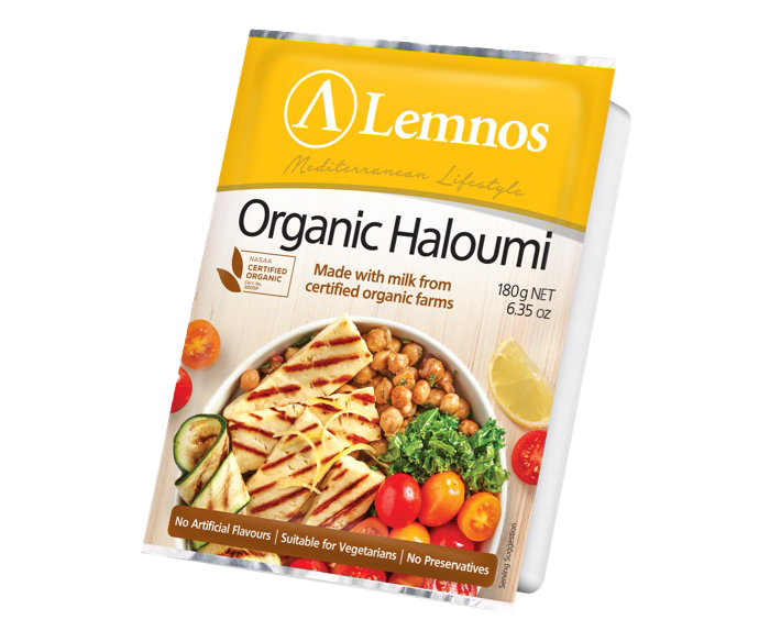 Lemnos Organic Haloumi 180gr