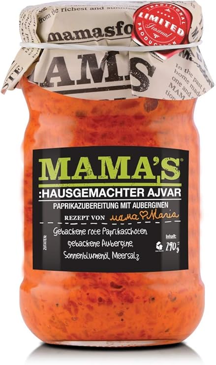 Mama'nın Ajvar Ev Yapımı 290g