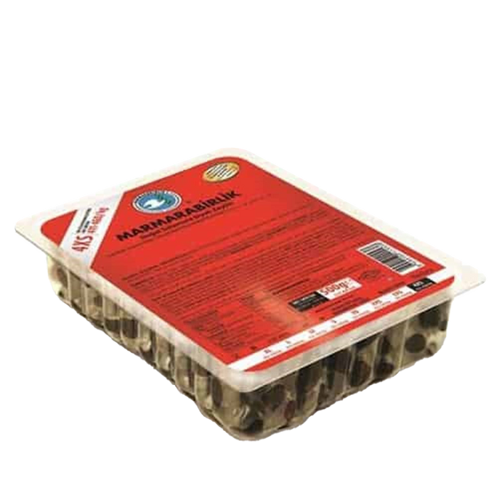 M.B OLIVES BLACK 800 GR. VAC. XS BLUE