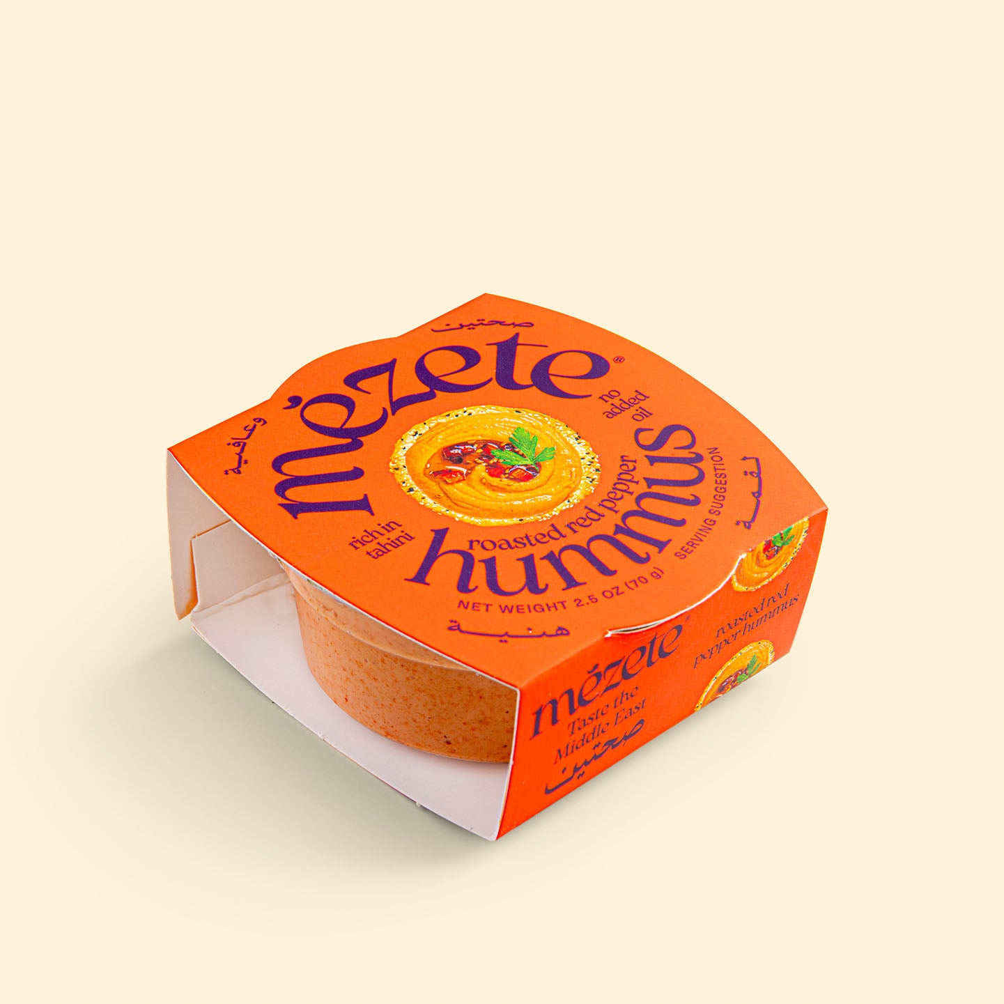 Mezete to go Hummus Cracker Snack 81g