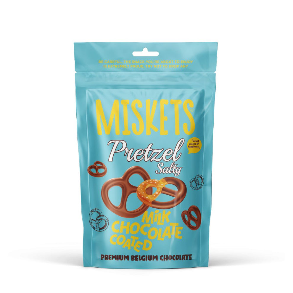 Miskets Chocolate Coated Salty Pretzel 80g