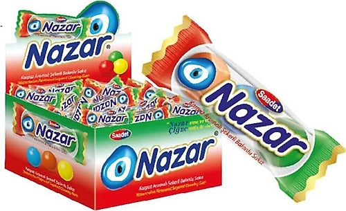 Nazar Şekerli Sakız 100 Adet