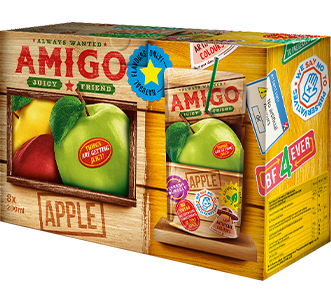 Amigo Drink Pouches 8x200ml