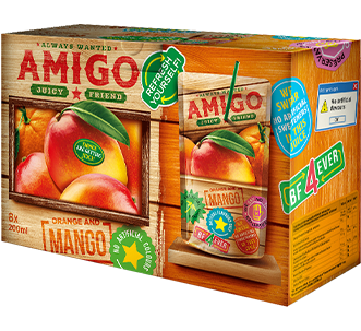 Amigo Drink Pouches 8x200ml