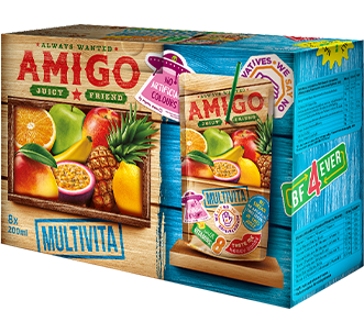 Amigo Drink Pouches 8x200ml