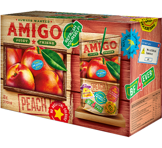 Amigo Drink Pouches 8x200ml