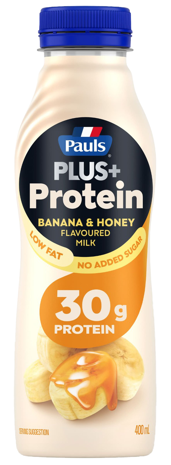Pauls Plus Protein Banana Honey 400ml