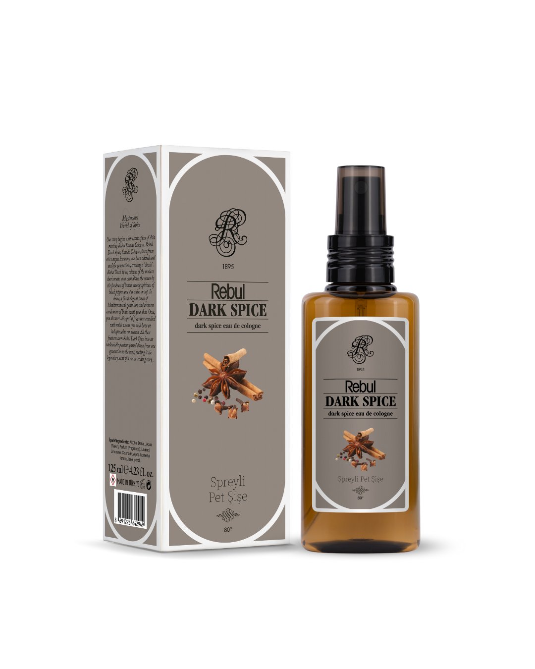 Rebul Spray Cologne Dark Spice 125ml