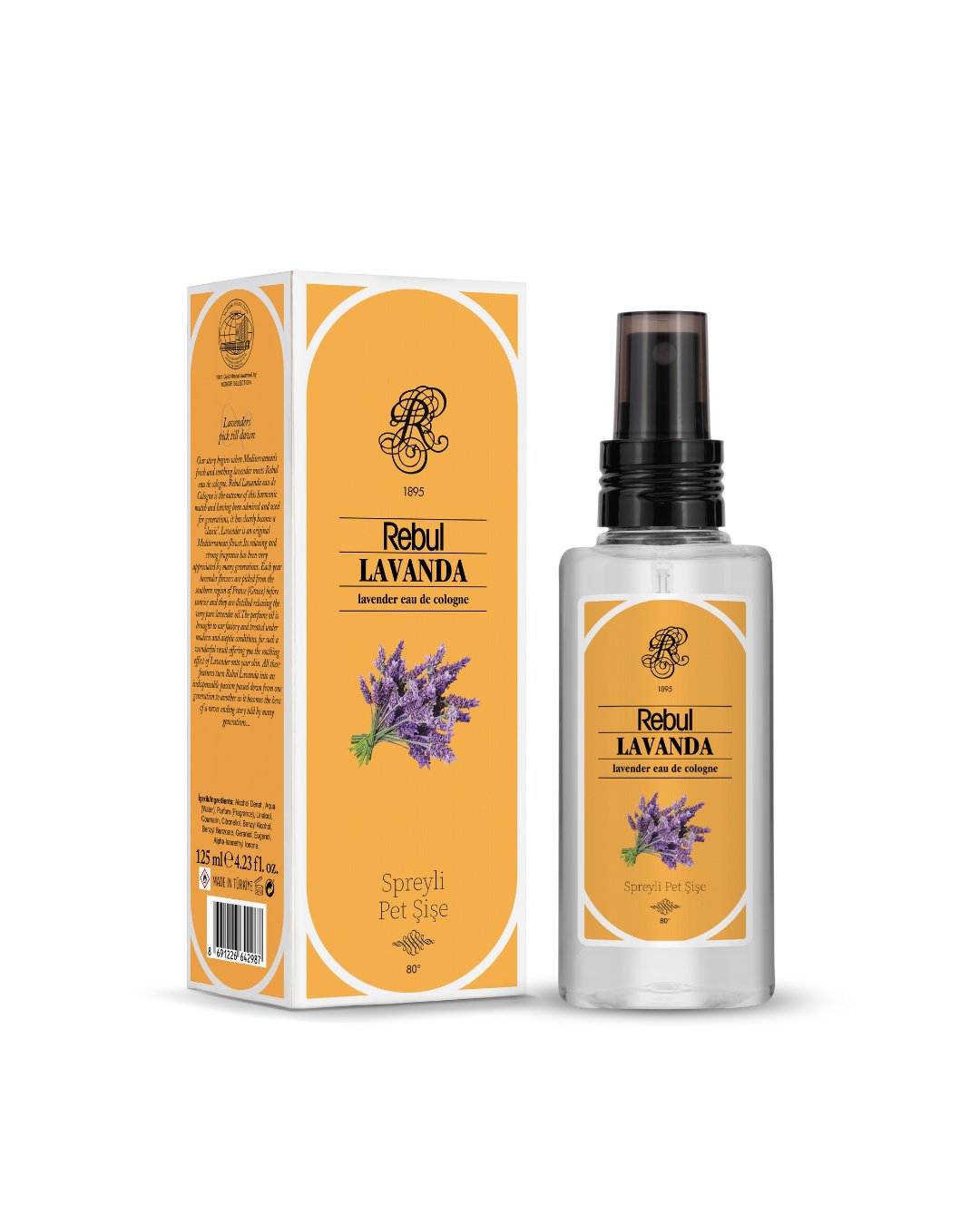 Rebul Spray Cologne Lavender 125ml