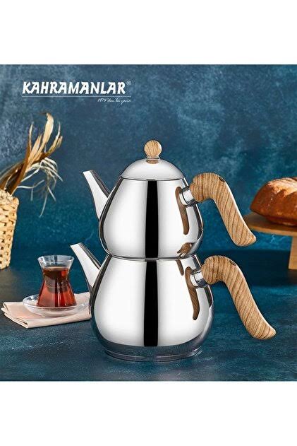 Kahramanlar Damla Turkish Teapot Medium Çaydanlık