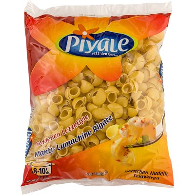 Piyale Manti( Lumachine Rigate) 500g