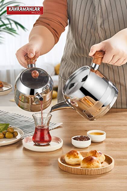 Kahramanlar Yagmur Turkish Teapot Small Çaydanlık
