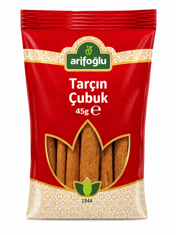 Arifoglu Tarçin Çubuk 45g ( cinnamon stick)