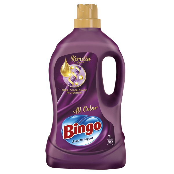 Bingo All Colours Laundry Liquid 3L